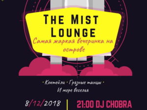 Вечеринка в Mist shishas lounge bar